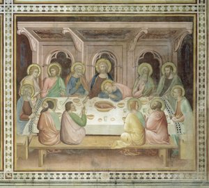 La Última Cena, de una serie de Escenas del Nuevo Testamento
